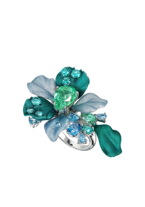 Anabela Chan Ariel multi-stone ring - Blue