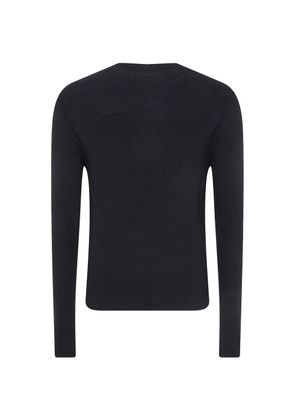 Rick Owens ribbed-knit T-shirt - Black