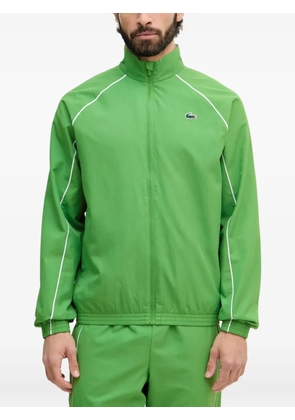 Lacoste logo-patch track pants - Green