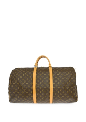 Louis Vuitton Pre-Owned 1998 60 Keepall monogram travel bag - Brown