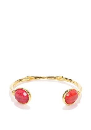 Goossens cabochons bangle bracelet - Gold
