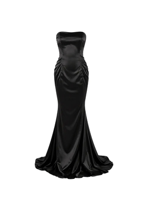 Dolce & Gabbana strapless maxi dress - Black