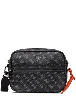 GUESS USA Milano 4G monogram-pattern messenger bag - Black