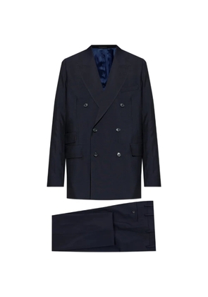 Paul Smith double-breasted wool-blend suit - Blue