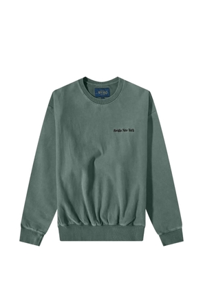 Awake NY embroidered sweater - Green