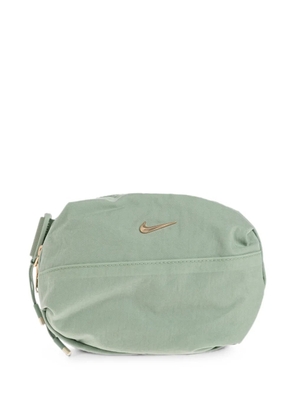 Nike Aura logo-plaque cross-body bag - Green