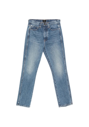 KHAITE Finley faded-effect distressed jeans - Blue