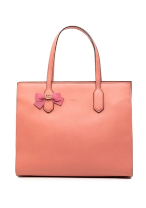 Gucci Pre-Owned 2016-2026 GG Marmont Calfskin Ribbon tote bag - Pink