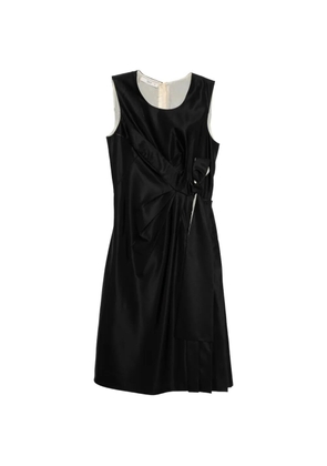 Prada Pre-Owned bow-detail sleeveless dress - Black