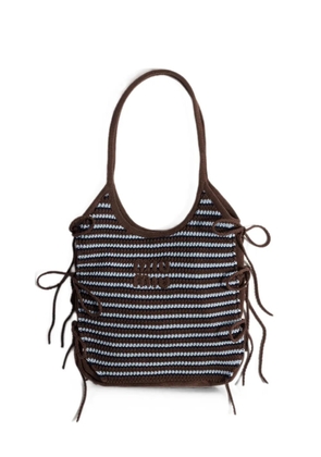 Miu Miu Ivy crochet bag - Brown