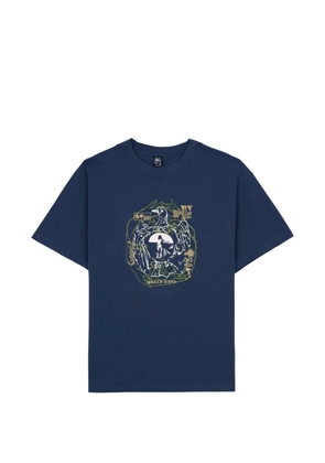 Brain Dead Earth Defense T-shirt - Blue
