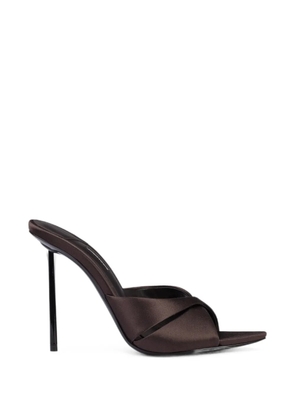 Le Silla Shirley satin sandals - Brown
