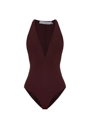 IRO V-neck bodysuit - Brown