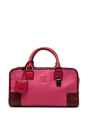 Loewe Pre-Owned 2012 Tricolor Goatskin Amazona 28 handbag - Pink