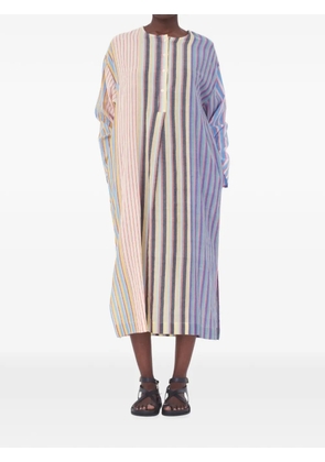 mii Kea striped midi dress - Blue