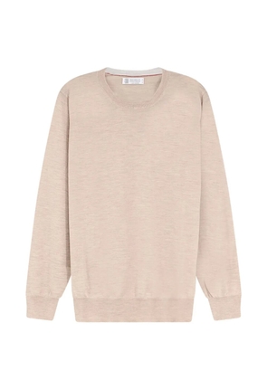 Brunello Cucinelli crew-neck sweater - Neutrals