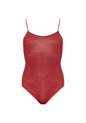 Oséree scoop-neck swimsuit - Red