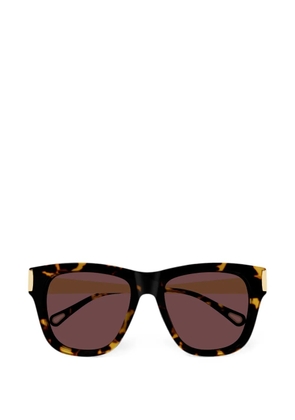 Chloé Eyewear Holly tortoiseshell-effect square-frame sunglasses - Brown