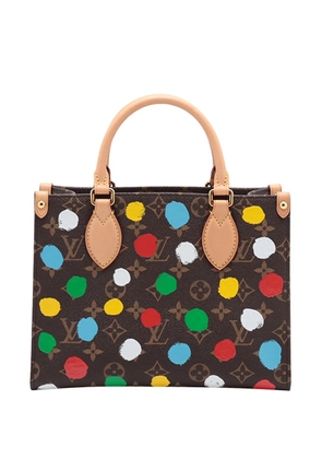Louis Vuitton Pre-Owned 2023 x Yayoi Kusama Monogram OnTheGo PM satchel - Brown