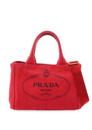 Prada Pre-Owned 2000s Canapa two-way handbag - Red