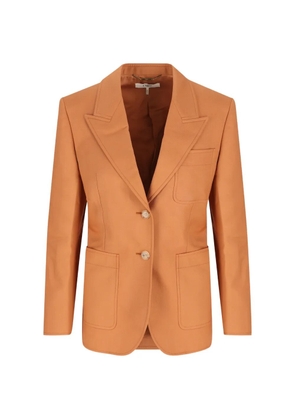 Chloé peak-lapels single-breasted blazer - Orange