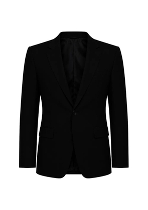 Dolce & Gabbana peak-lapel wool blazer - Black