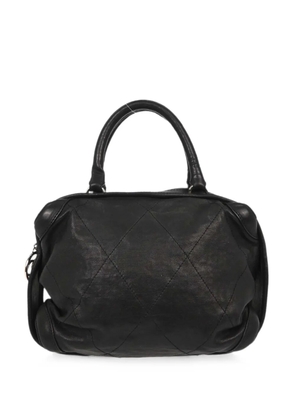 CHANEL Pre-Owned 2005-2006 Wild Stitch quilted leather handbag - Black