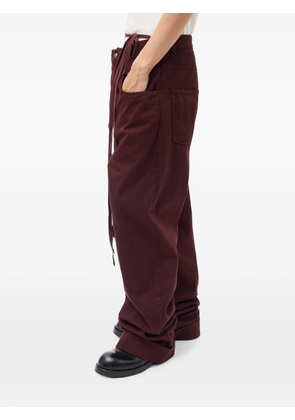 Ann Demeulemeester Michael five-pocket jeans - Red