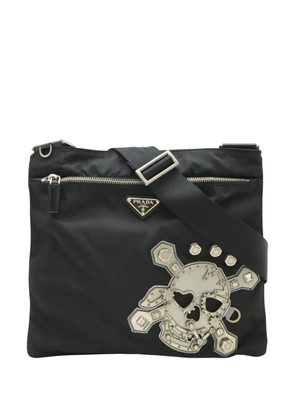 Prada Pre-Owned 2013-2026 Tessuto Skull crossbody bag - Black