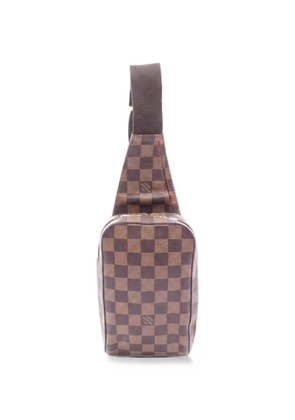 Louis Vuitton Pre-Owned 2002 Geronimos Damier Ebene belt bag - Brown