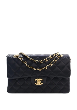 CHANEL Pre-Owned 2021-2026 Small Classic Lambskin Double Flap shoulder bag - Black