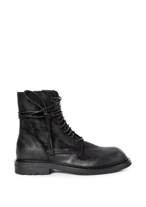 Ann Demeulemeester Danny lace-up ankle boots - Black