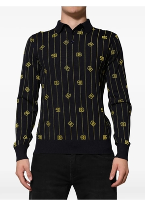 Dolce & Gabbana polo-collar sweater - Black