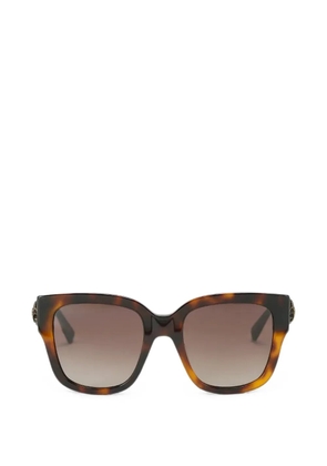 Kurt Geiger London Chelsea tortoiseshell-effect sunglasses - Brown