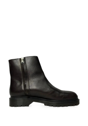 Marni Pre-Owned round-toe ankle boots - Black