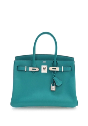 Hermès Pre-Owned 2012 Epsom Birkin Retourne 30 handbag - Blue