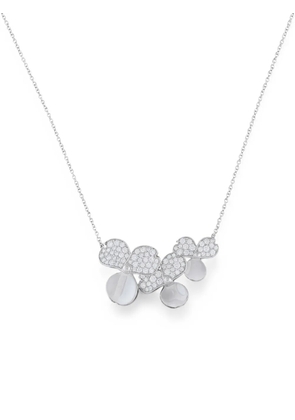 Tiffany & Co. Pre-Owned Paper Flowers diamond necklace - Silver