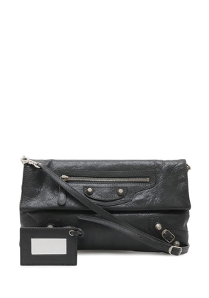 Balenciaga Pre-Owned 2015 Motocross Agneau Giant 12 Envelope crossbody bag - Grey