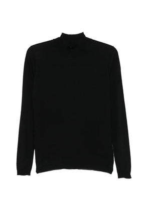 PSOPHIA high-neck long-sleeve sweater - Black