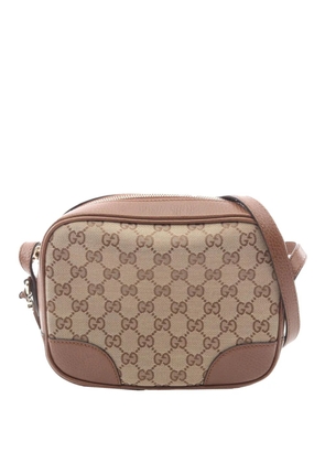 Gucci Pre-Owned 2000-2015 GG Canvas Bree Crossbody shoulder bag - Brown