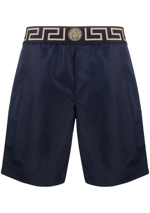 Versace Greca Border swim shorts - Blue