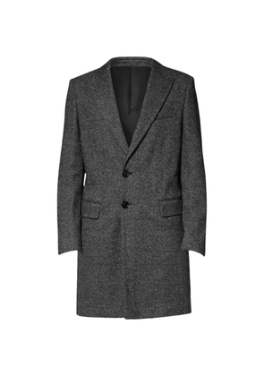 Dolce & Gabbana herringbone single-breasted coat - Grey
