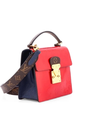 Louis Vuitton Pre-Owned Spring Street NM Handbag Monogram Vernis with Monogram Canvas and Epi Leather shoulder bag - Blue