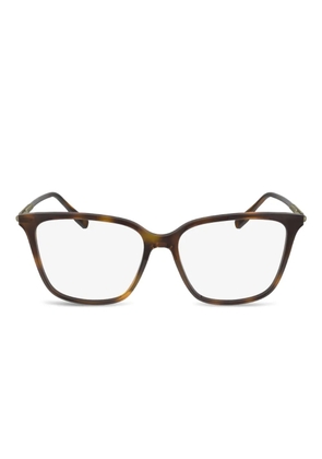 Lacoste L2940 tortoiseshell rectangle glasses - Brown