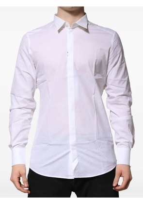 Dolce & Gabbana tone on tone logo shirt - White