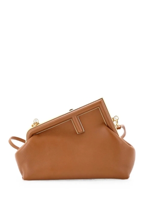 Fendi Pre-Owned First Bag Leather Small clutch bag - Brown