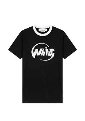 Off-White graphic-print ringer T-shirt - Black