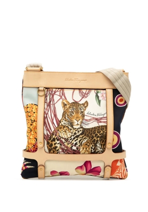 Ferragamo Pre-Owned 2010-2026 Nylon Jungle Safari crossbody bag - Neutrals