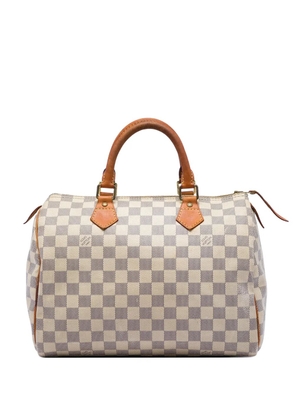 Louis Vuitton Pre-Owned 2011 Damier Azur Speedy 30 boston bag - White