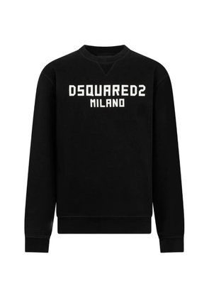 DSQUARED2 Milano cool fit crew neck sweatshirt - Black